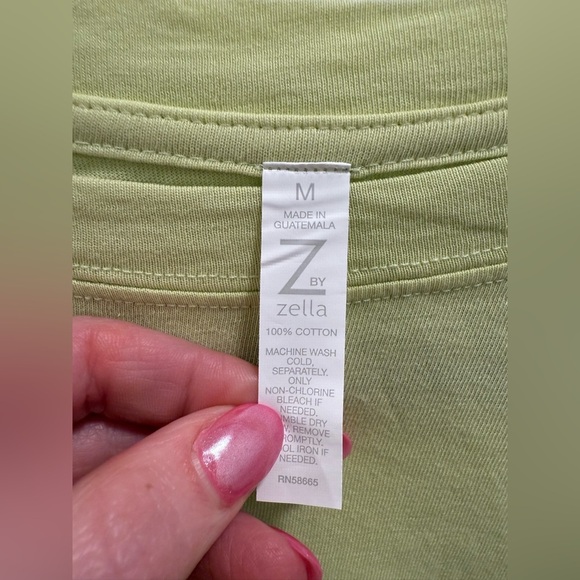 NWOT IR Zella Vintage Wash Relaxed Long Sleeve Tee - Picture 3 of 5